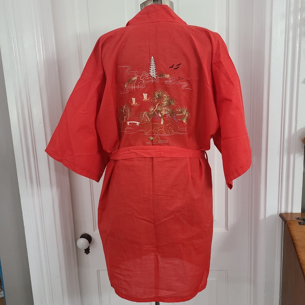 Vintage Embroidered Robe